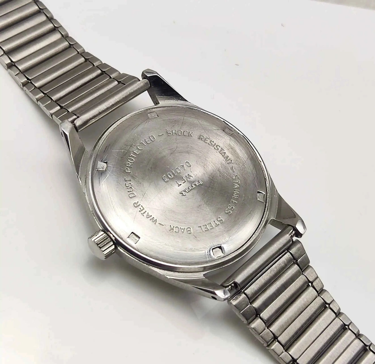 HMT Pilot - 17 Jewels Silver Dial Handwinding English Stick Numerals