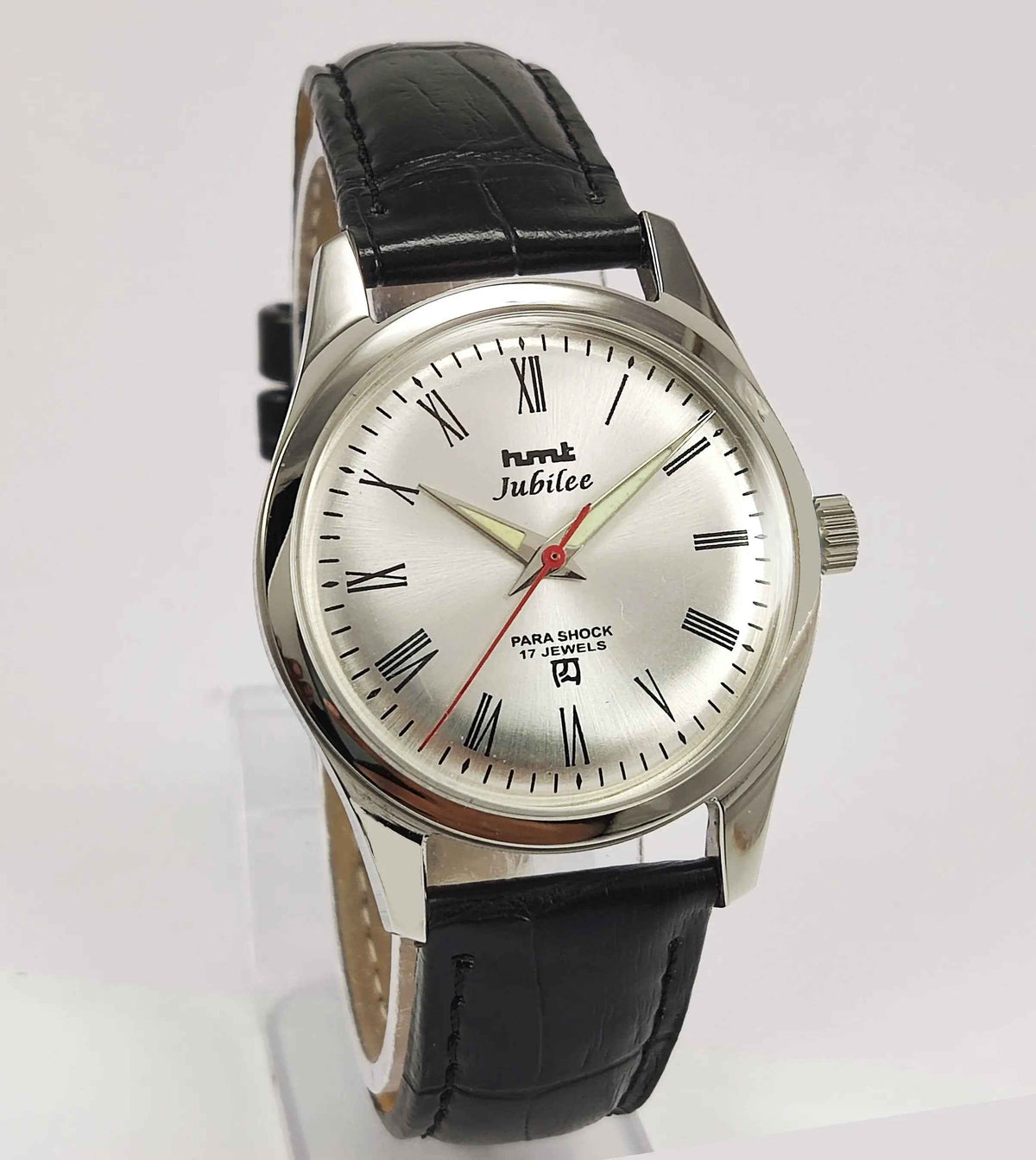 HMT Jubilee Para Shock Watch - Elegant Mechanical Timepiece for Men