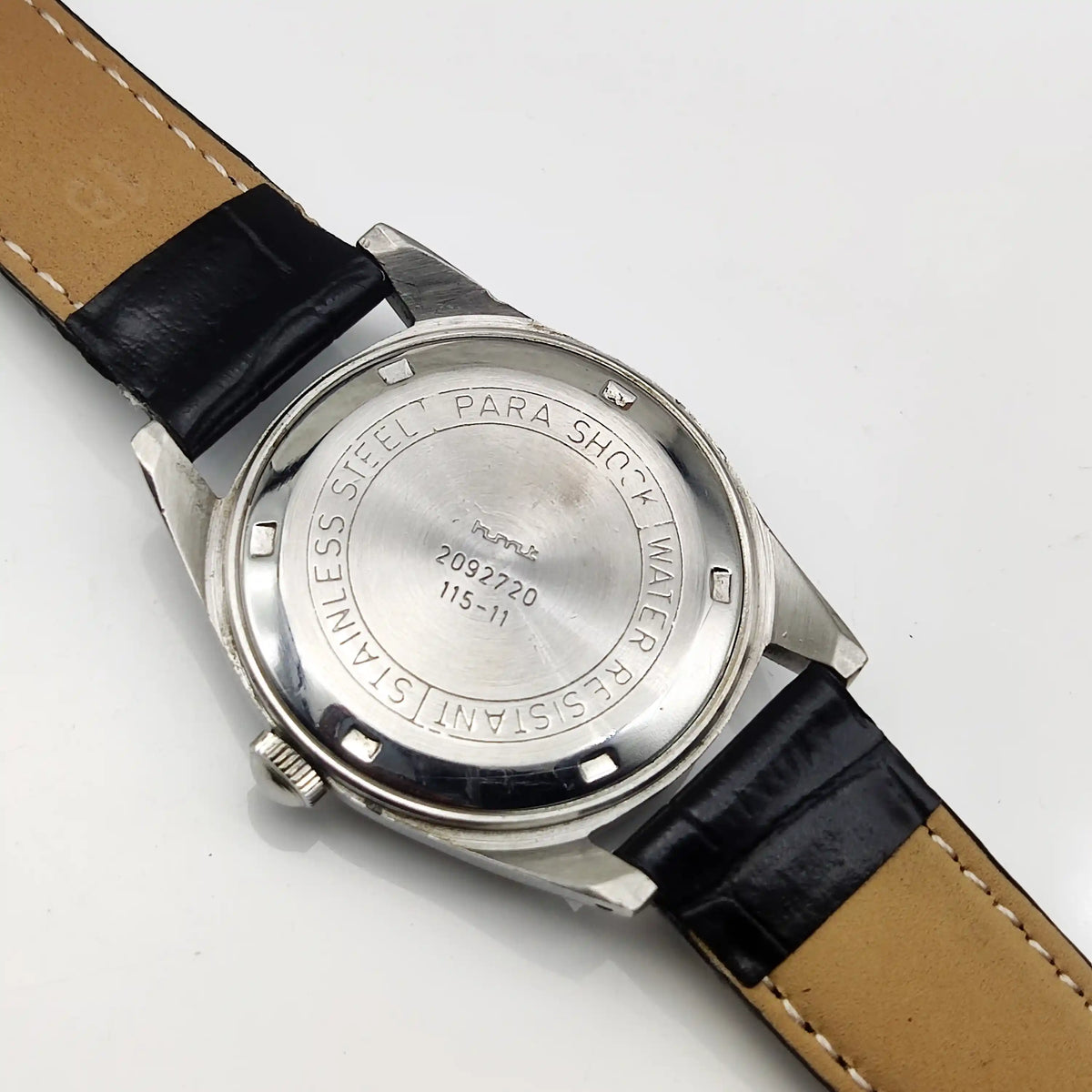 HMT Tamil Numerals Men's Watch: Timeless Elegance with 17 Jewels and Handwinding Design