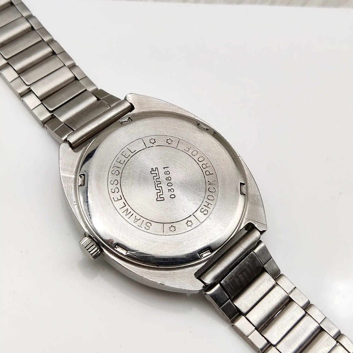 HMT Janata Watch: Timeless Mechanical Timepiece with Blue Dial