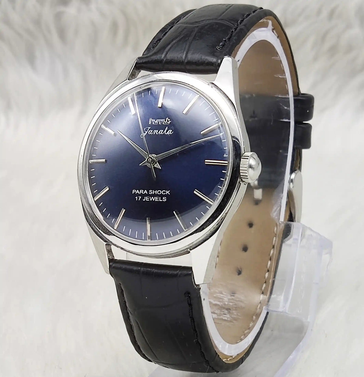 HMT Janata Bluish Dial Watch: A Timeless Classic for Every Man
