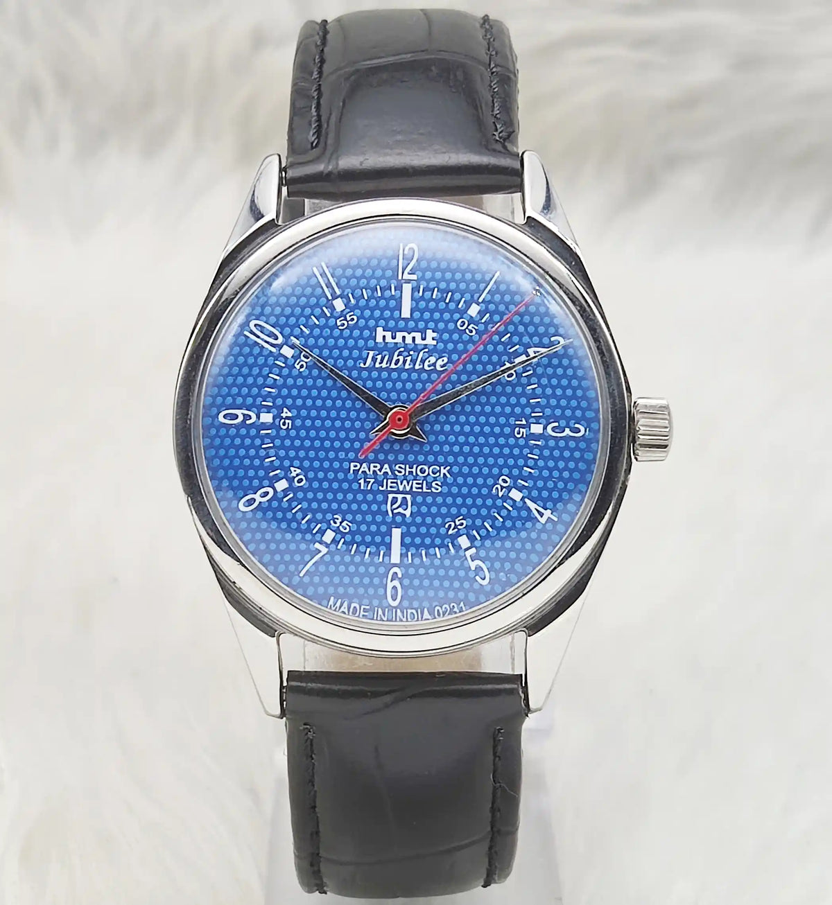 HMT Jubilee Blue Dial Watch - A Timeless Mechanical Treasure