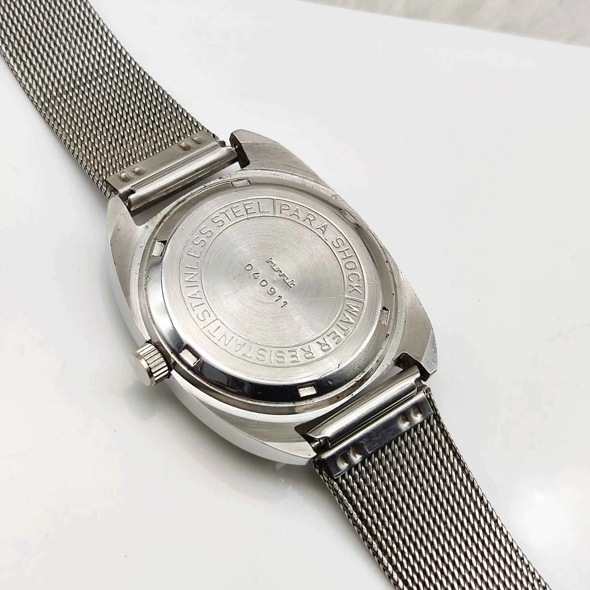 HMT Light Blue Dial Handwinding Watch - Timeless Craftsmanship for Modern Elegance