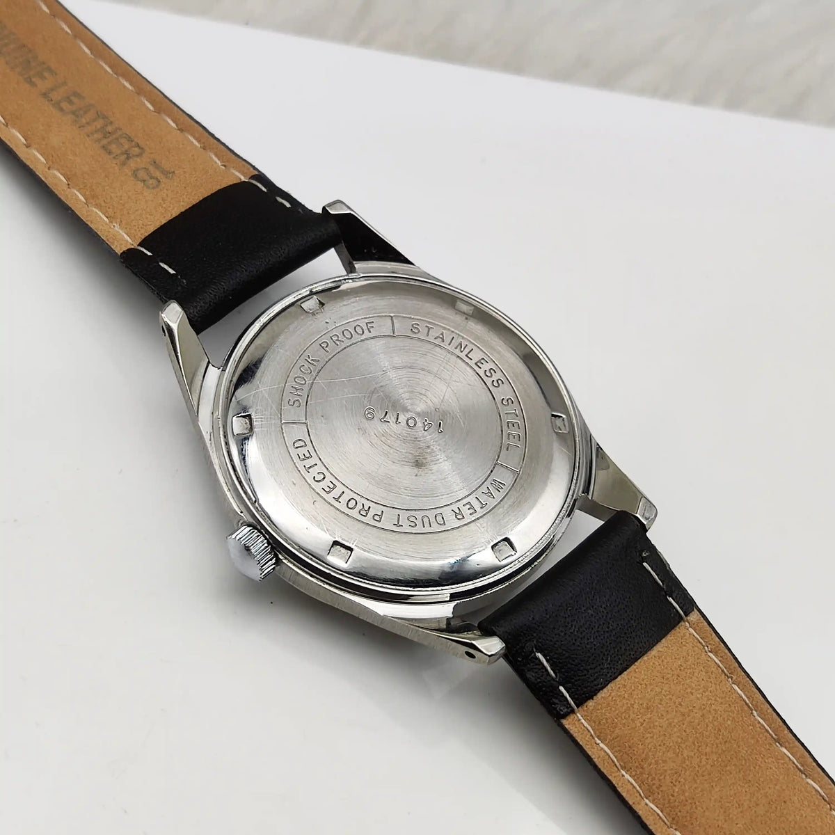 Elevate Your Style with the HMT Pilot Black Dial Watch - A Timeless Mechanical Marvel