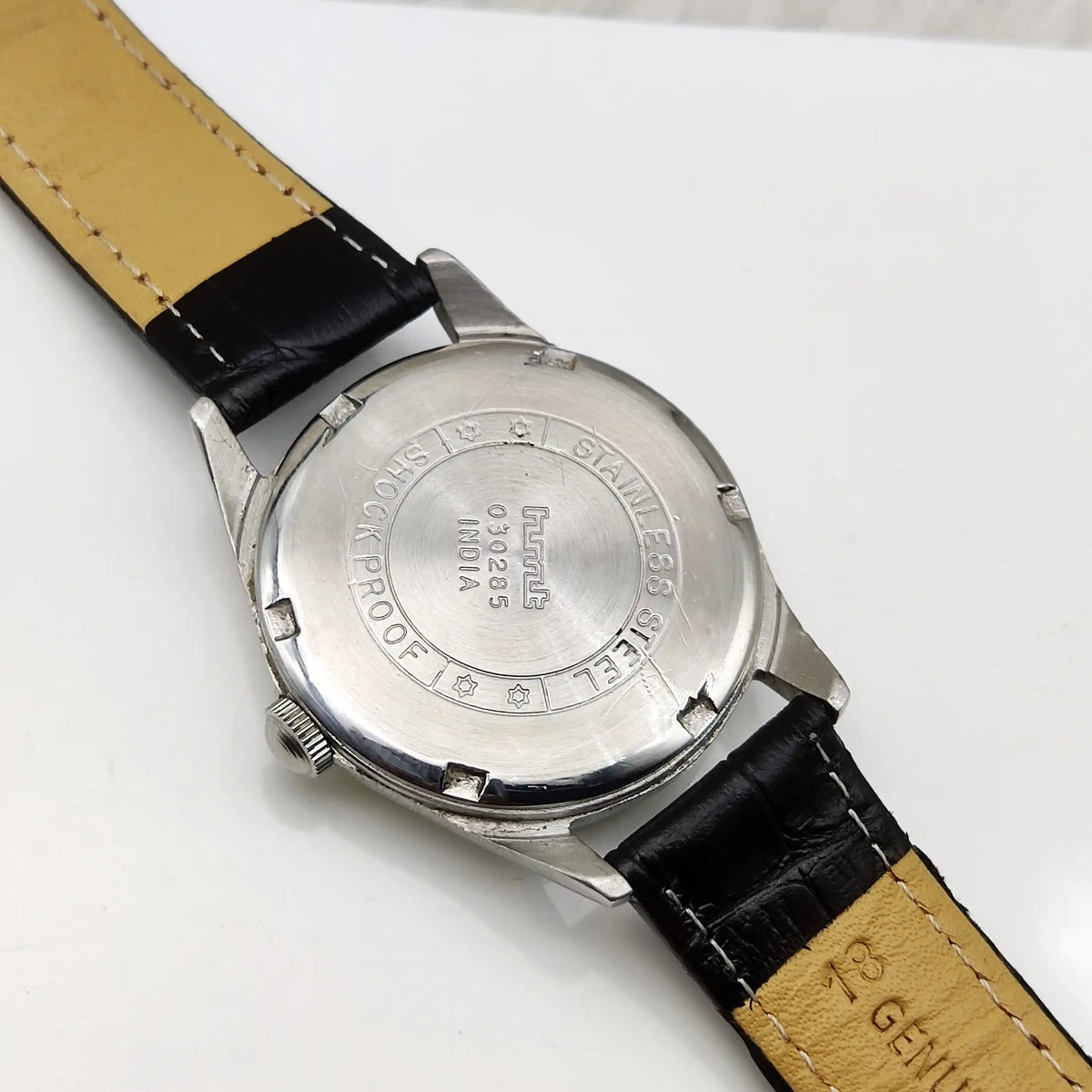 Elevate Your Style with the HMT Tamil Numerals Yellow Dial Watch – A Timeless Mechanical Masterpiece