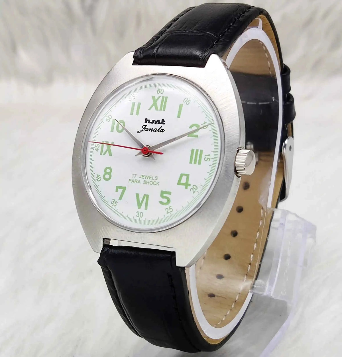 HMT Janata Handwinding Watch White Dial