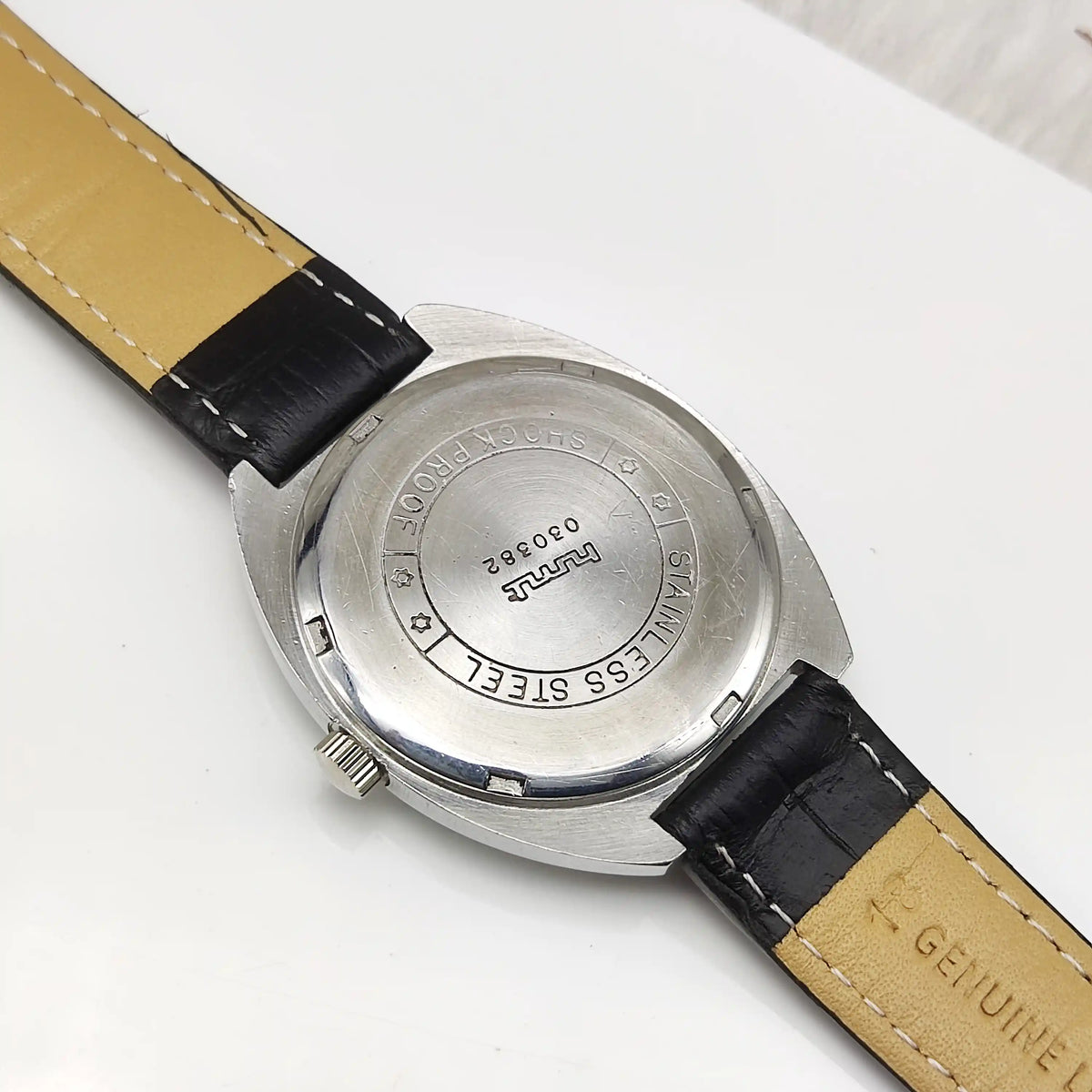 HMT Janata Watch – White Dial Handwinding 17 Jewels