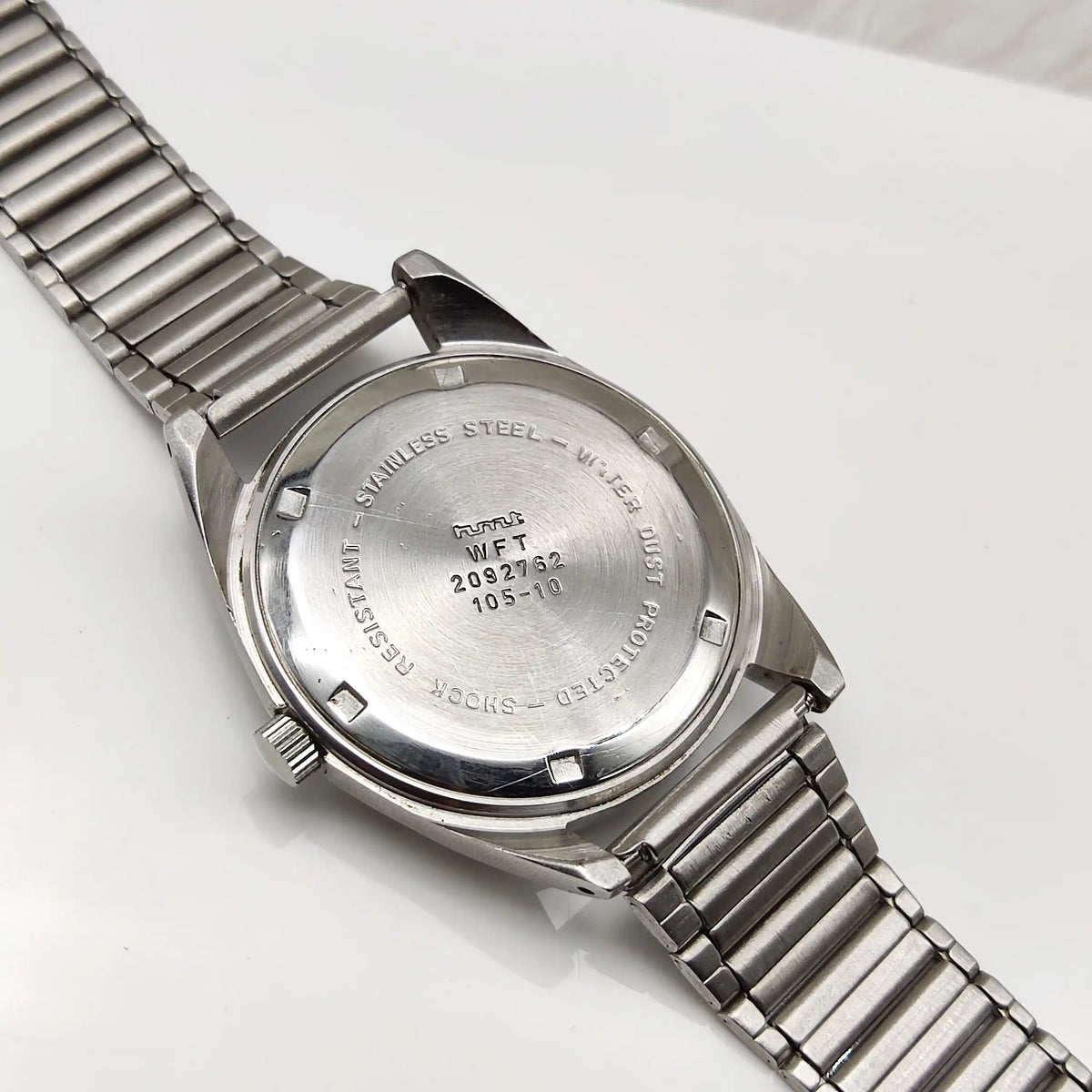 HMT Janata Men's Watch: Timeless Blue Dial with 17 Jewels Handwinding