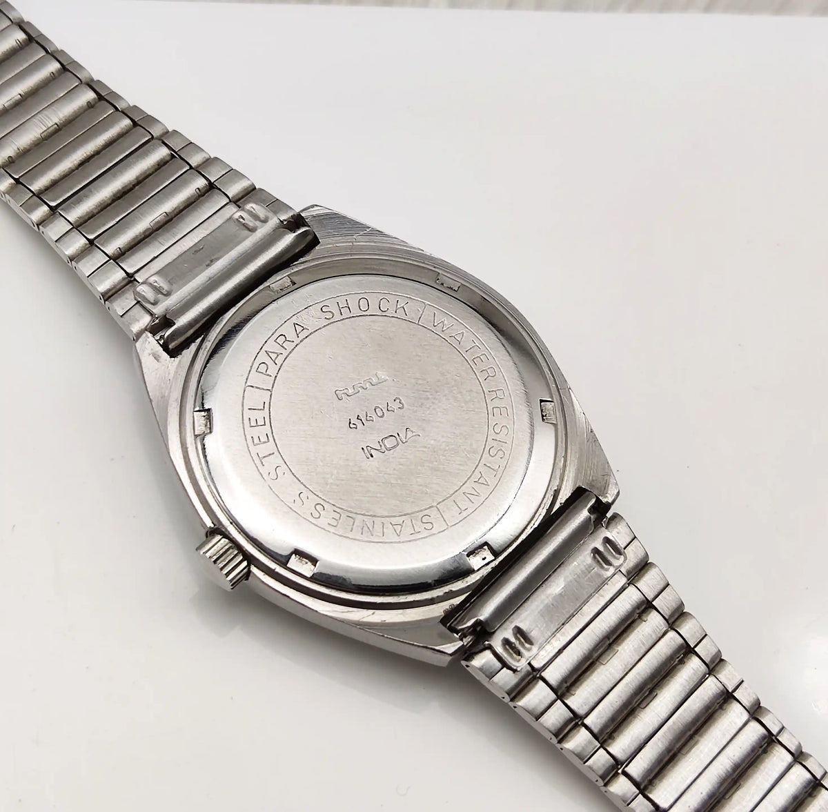 HMT Sky Blue Dial Watch 17 Jewels Handwinding
