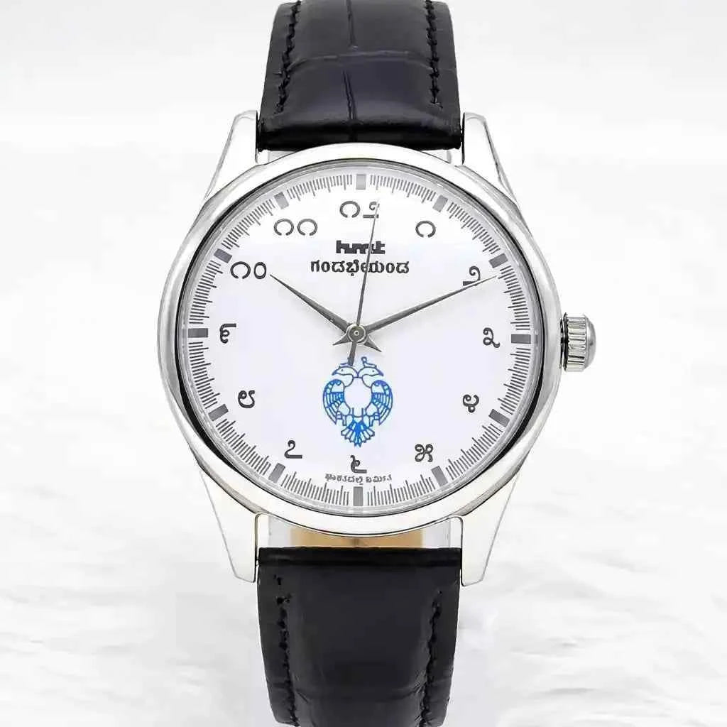 Elevate Your Style with the HMT Gandaberunda Kannada Numerals Watch