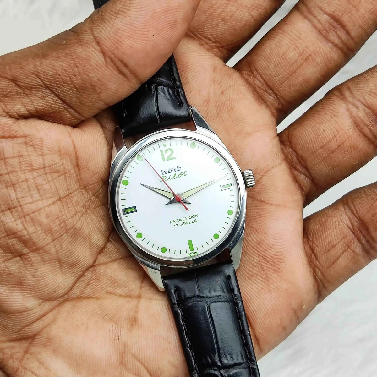 HMT Pilot Mechanical Watch: Timeless Handwinding Artistry