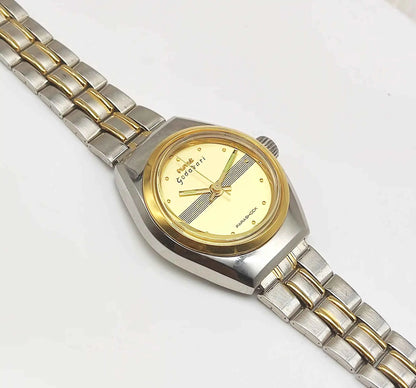 HMT Godavari Handwinding Women Watch with Golden Dial 2543