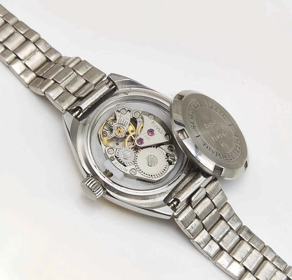 HMT Godavari Handwinding Women Watch with Golden Dial 2543