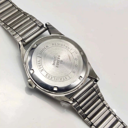 HMT Janata Green Dial Watch with Stick Indices and 17 Jewels, Handwinding Men's Timepiece