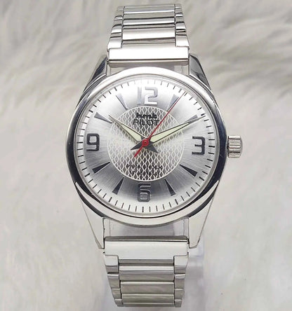 HMT Pilot - 17 Jewels Silver Dial Handwinding English Stick Numerals