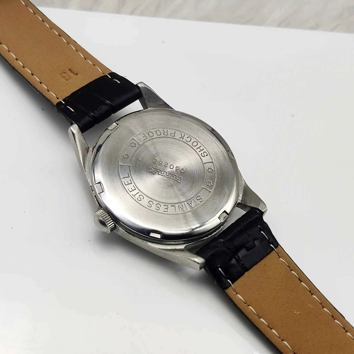 HMT Janata Dark Green Dial Watch - Arabic 17 Jewels Handwinding Men's Timepiece