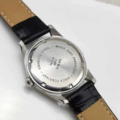 HMT Janata Handwinding Watch - White Dial, 17 Jewels, Para Shock for Timeless Style