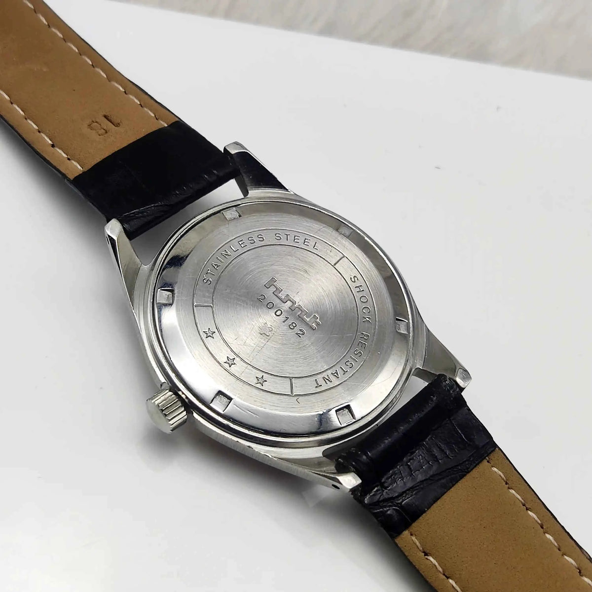 HMT Janata Watch - Red Dial, Devanagari Indices, 17 Jewels Handwinding Men's Timepiece