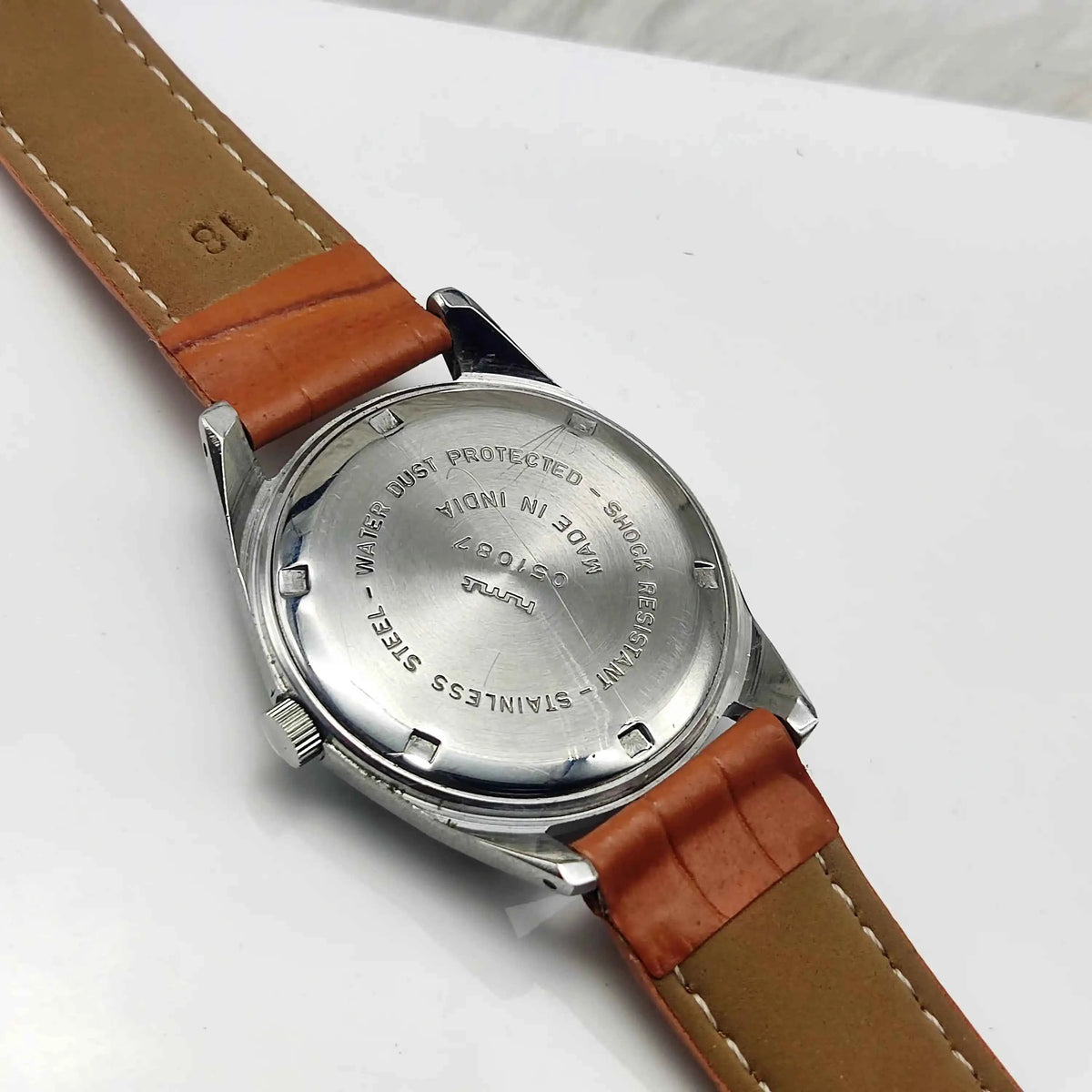 HMT Jubilee Blue Dial Watch - 17 Jewels Handwinding Timepiece of Timeless Elegance