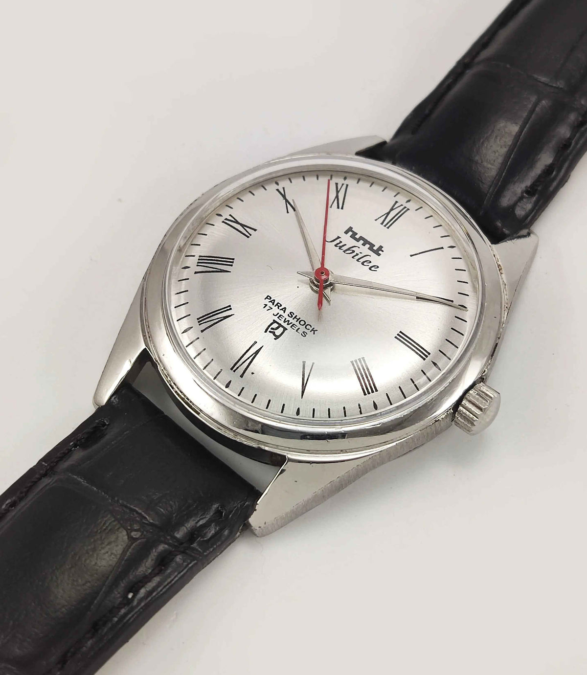 HMT Jubilee Para Shock Watch - Effortlessly Blend Timeless Elegance with Reliability