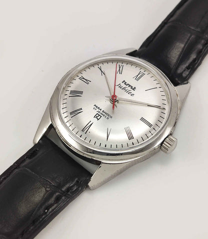HMT Jubilee Para Shock Watch - Effortlessly Blend Timeless Elegance with Reliability