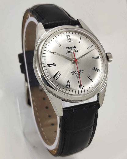 HMT Jubilee Para Shock Watch - Effortlessly Blend Timeless Elegance with Reliability