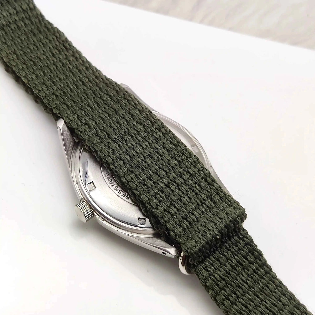HMT Pilot Light Green Dial Watch 17 Jewels Handwinding Model 0231