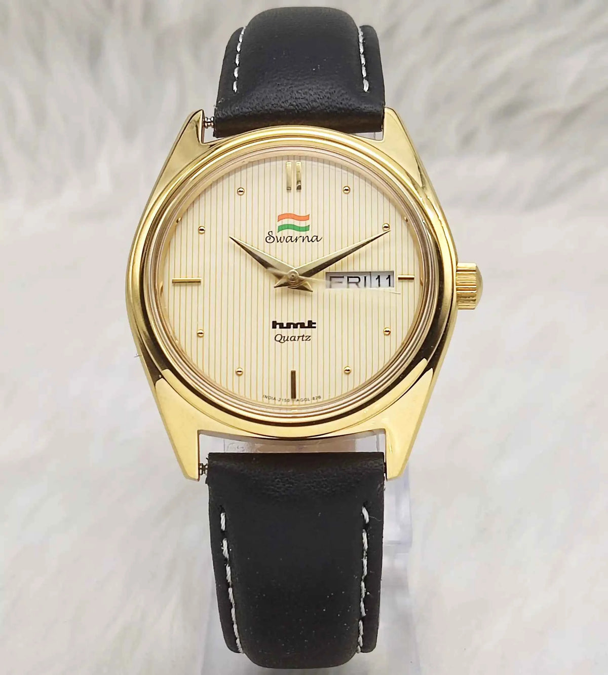 Elevate Your Style with the HMT Swarna Cream Dial Watch - Timeless Functionality & Design