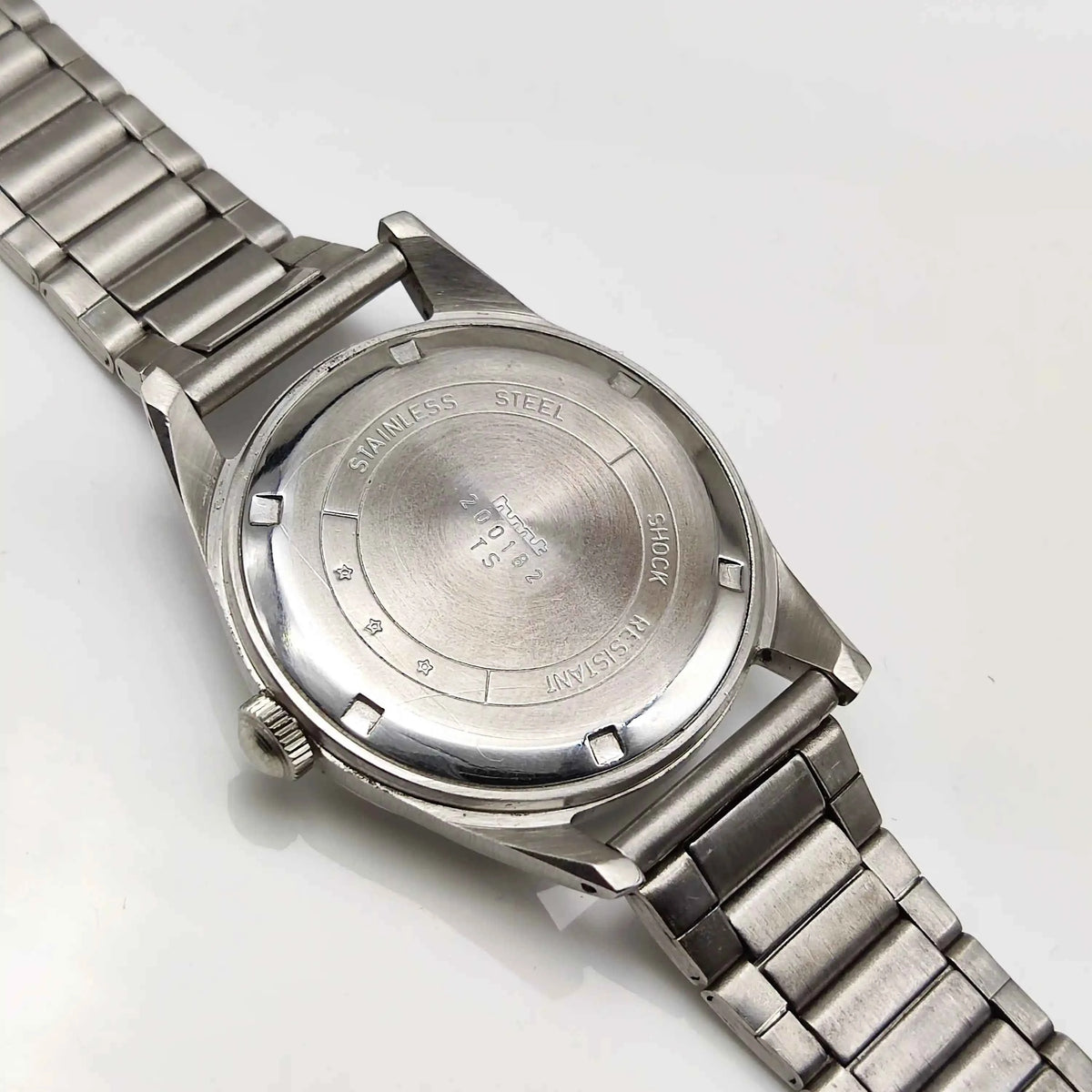 HMT Tamil Numerals Watch 17 Jewels White Dial Mechanical Handwinding Men's Timepiece