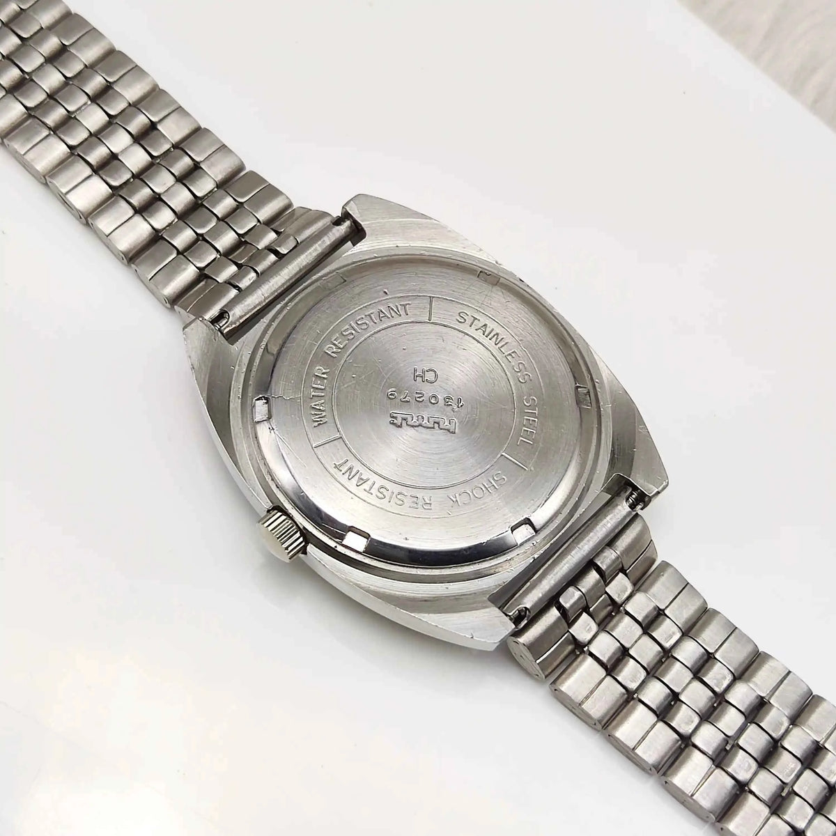 HMT Avinash Bluish Stick Indices 17 Jewels Men's Watch for Timeless Style