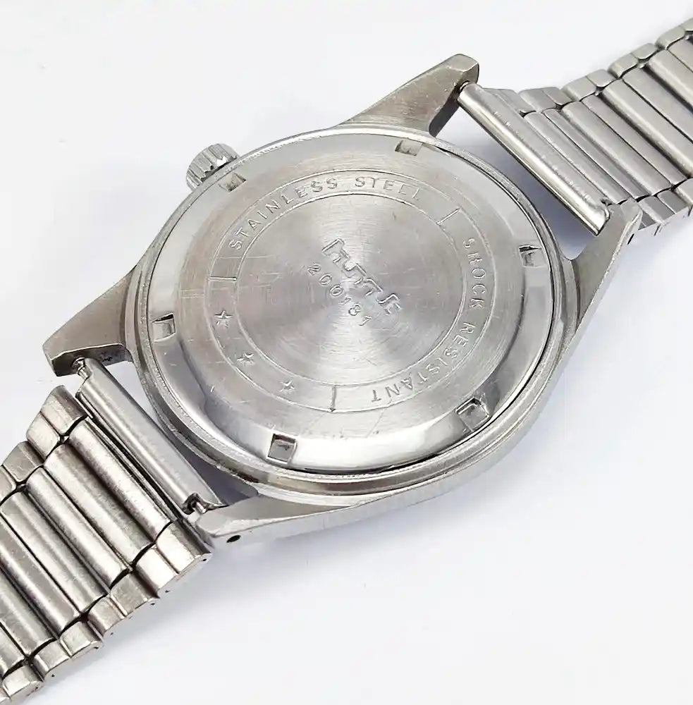 Elevate Your Style with the HMT Jubilee Black Dial Watch – A Timeless Mechanical Marvel
