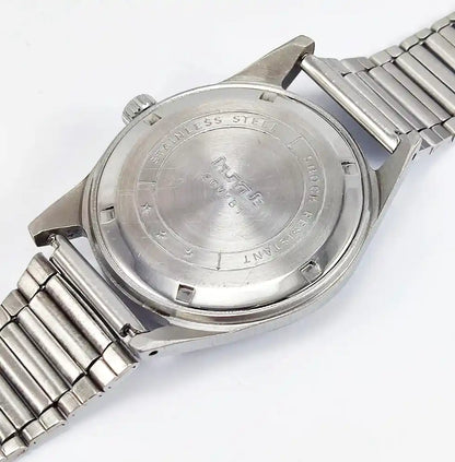 Elevate Your Style with the HMT Jubilee Black Dial Watch – A Timeless Mechanical Marvel
