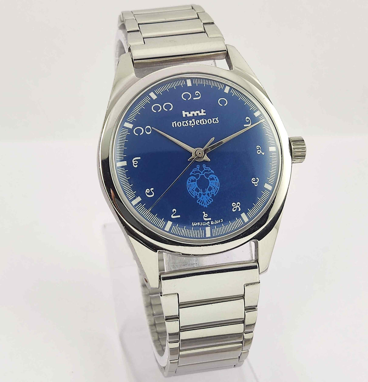 HMT Gandaberunda Watch Blue Dial - Elevate Your Style with Classic Elegance