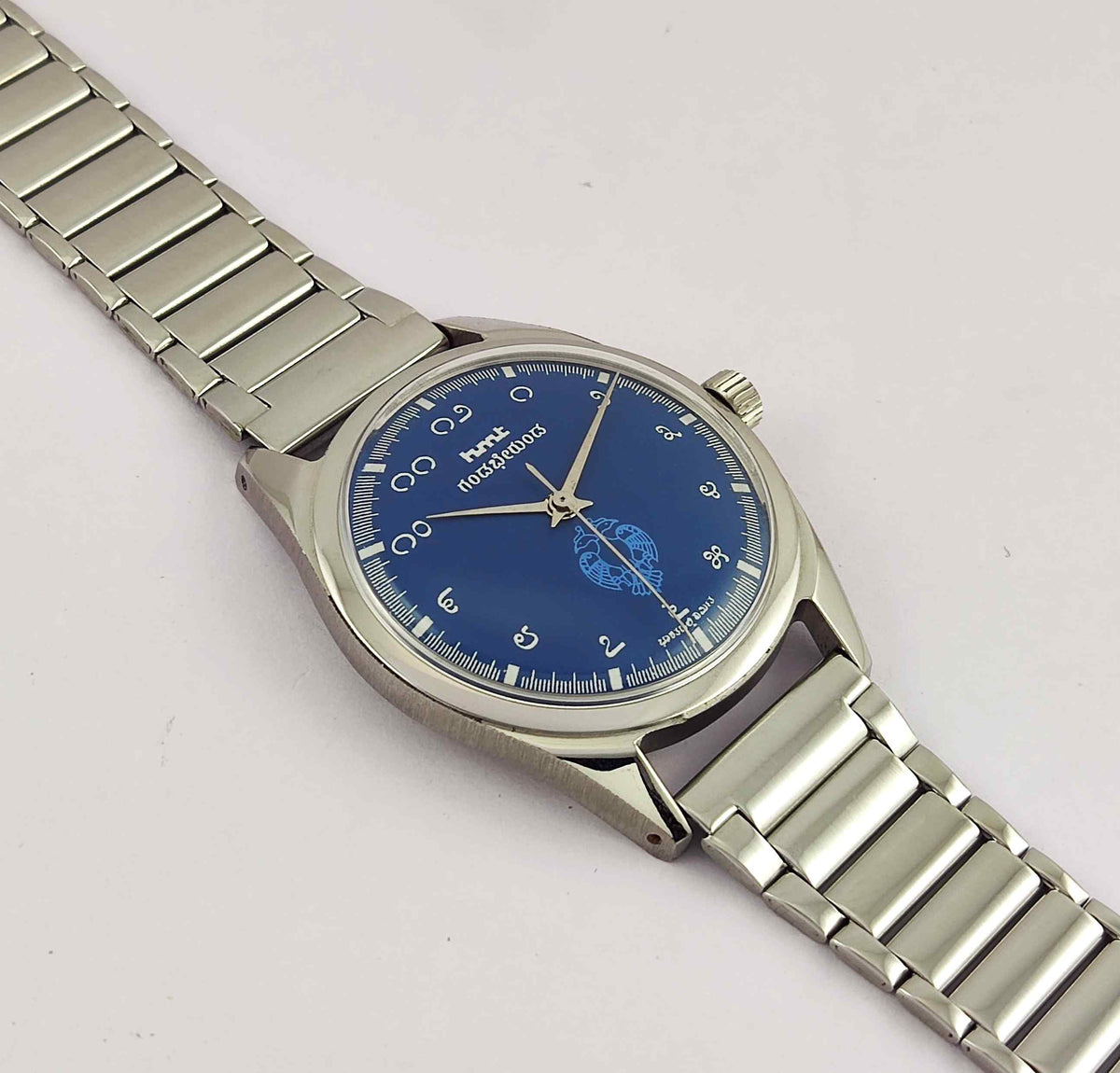 HMT Gandaberunda Watch Blue Dial - Elevate Your Style with Classic Elegance
