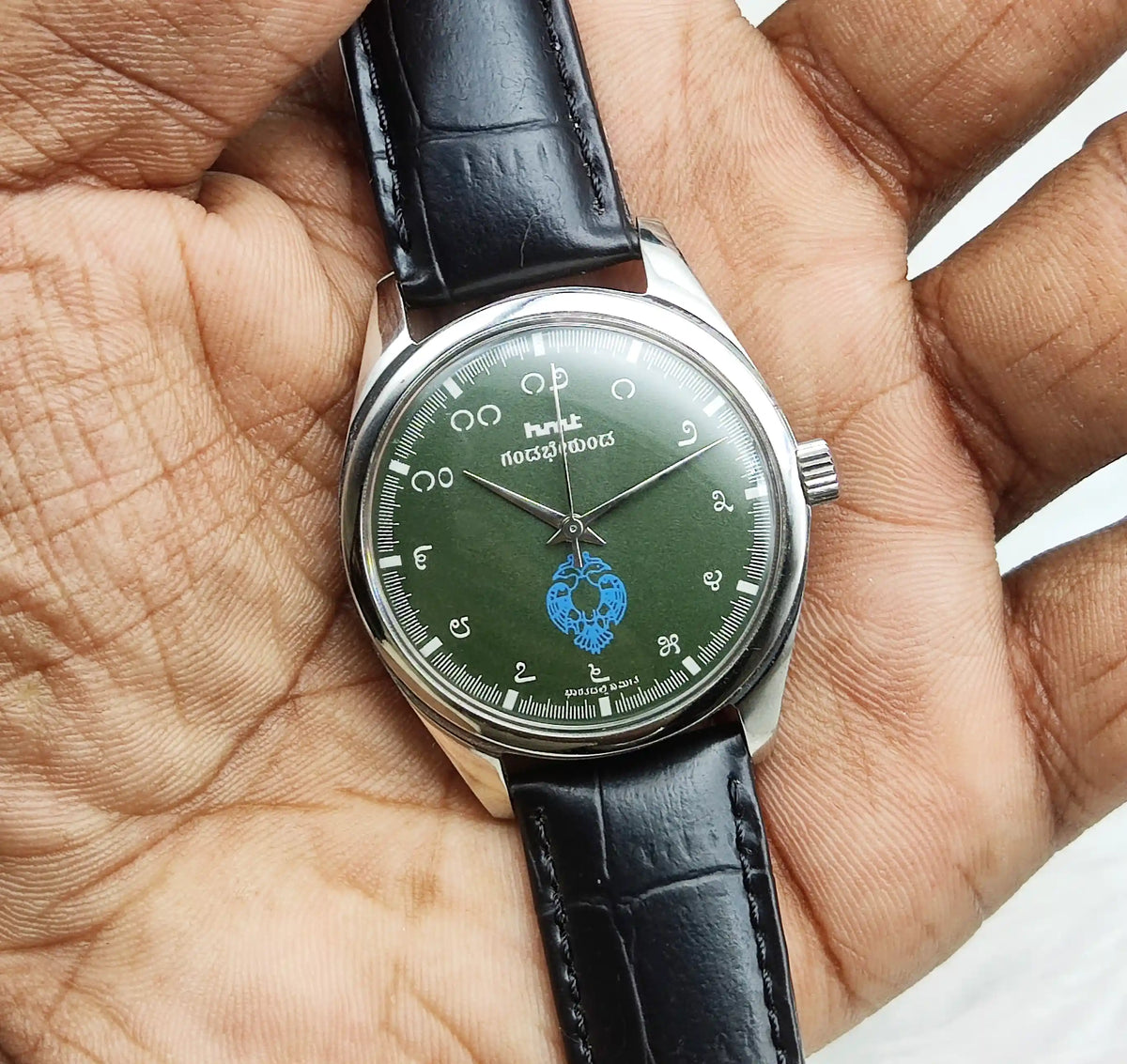 HMT Gandaberunda Mechanical Watch: Timeless Craftsmanship Meets Modern Elegance