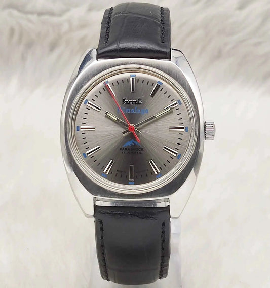 Experience Timeless Luxury with the HMT Himalaya Gray Dial Watch