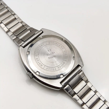 HMT Himalaya Handwinding Watch with Gray Dial and Stick Indices