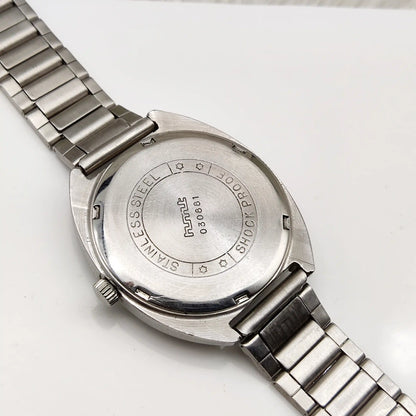 HMT Janata Watch: Timeless Mechanical Timepiece with Blue Dial