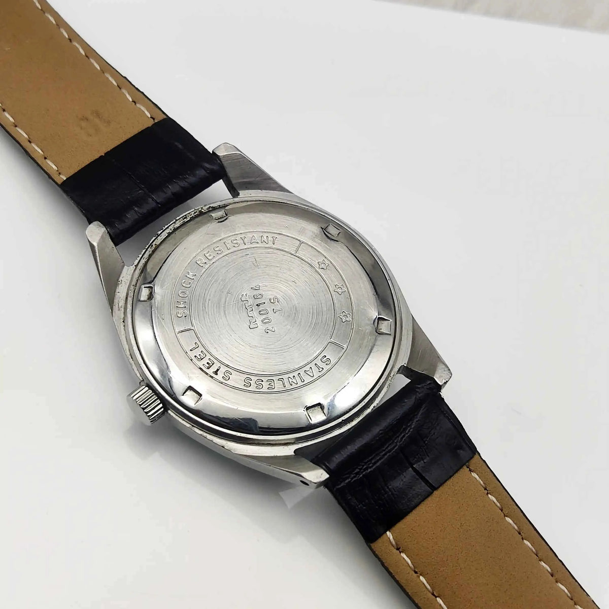 HMT Janata Handwinding Watch with Sky Blue Dial and English Numerals