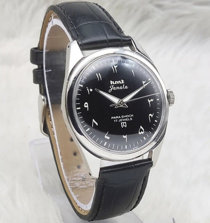 Elevate Your Style with the HMT Janata Black Dial Watch – A Timeless Classic