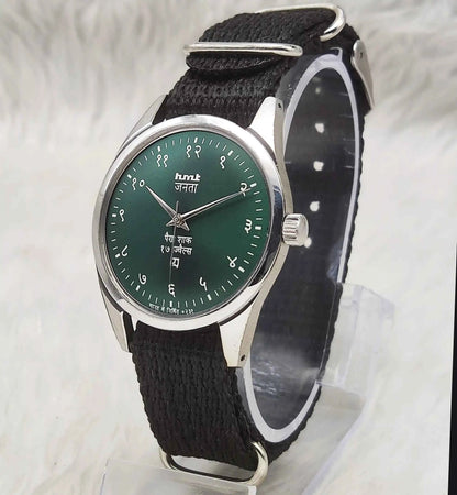 HMT Janata Handwinding Watch - A Timeless Blend of Vintage Charm and Modern Reliability