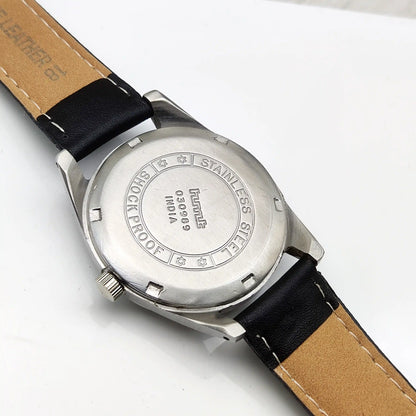 HMT Janata Greenish Dial Watch - A Timeless Investment for the Modern Gentleman