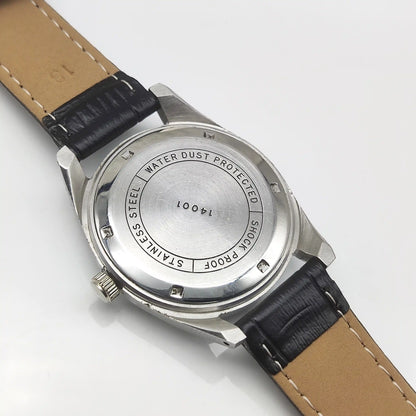 HMT Janata Handwinding Watch - Embrace Timeless Elegance with Sky Blue Dial