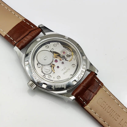 HMT Janata Handwinding Watch: Embrace Timeless Elegance with an Apple Green Dial