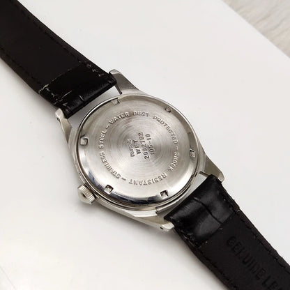 HMT Janata Handwinding Black Arabic Numerals Indices Dial 17 Jewels Watch