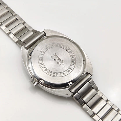 Timeless Elegance: HMT Janata Blue Dial Watch Featuring 17 Jewels