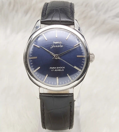 HMT Janata Bluish Dial Watch: A Timeless Classic for Every Man