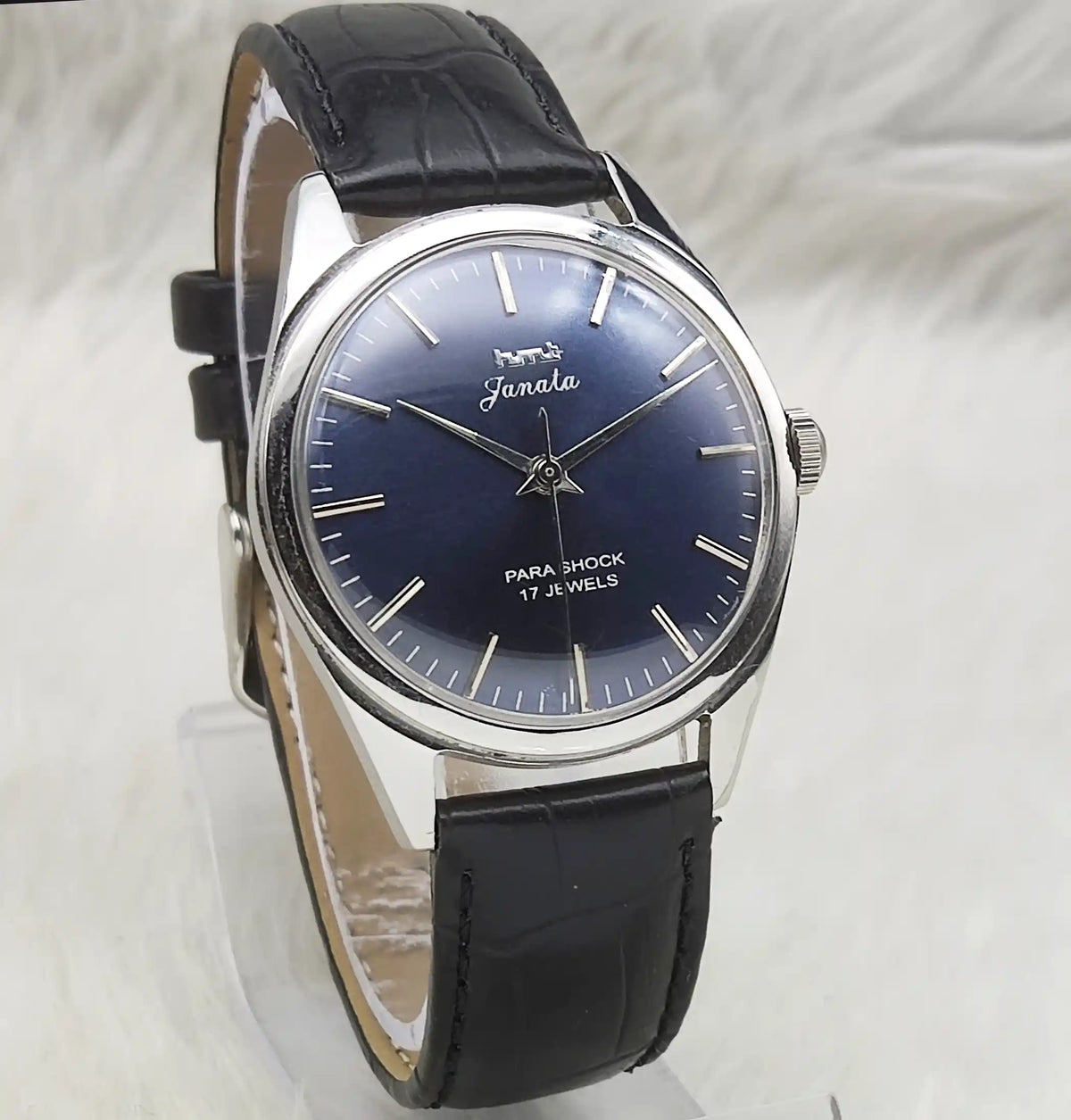 HMT Janata Bluish Dial Watch: A Timeless Classic for Every Man