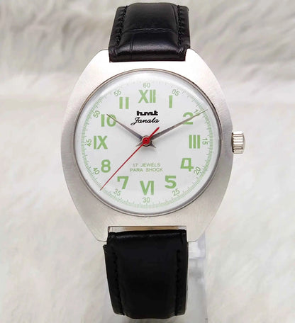 HMT Janata Handwinding Watch White Dial