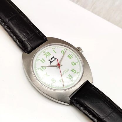 HMT Janata Handwinding Watch White Dial